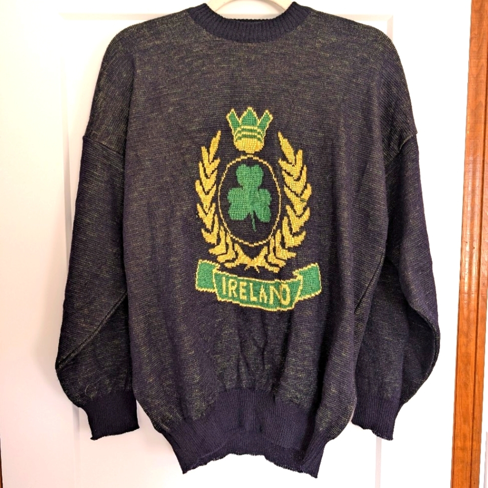 PRICE DROP 📉 Ireland Sweater, Authentic Wool, Vintage (Size M/L)